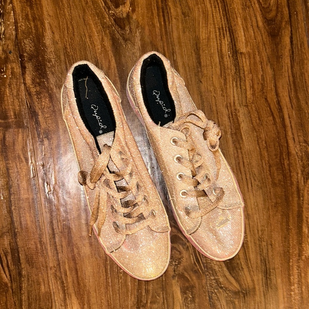 Qupid glitter shoes